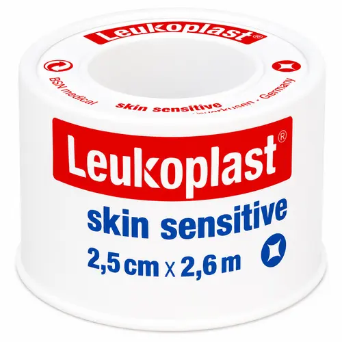 Leukoplast ski se Silikon 2.5 cm x 2.6 m ohne Rand 12 Stück