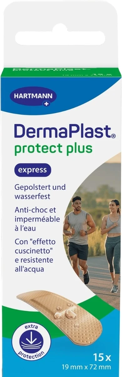 DermaPlast® Protect Plus Express 19 x 72 mm 15 pezzi