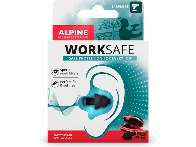 Tappi per orecchie ALPINE WorkSafe 1 paio