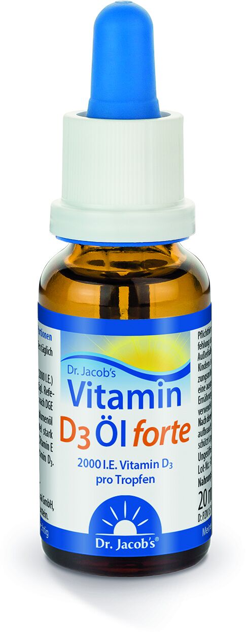DR. JACOB'S Vitamina D3 Olio forte Fl 20ml