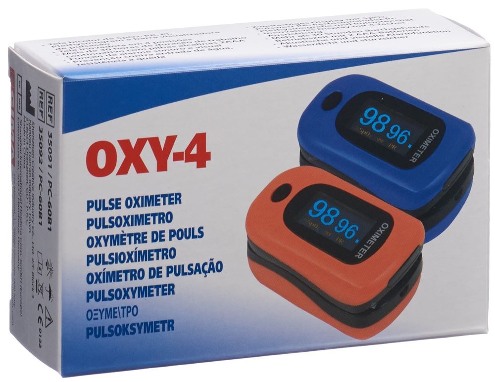 Pulsossimetro GIMA arancione OXY-4