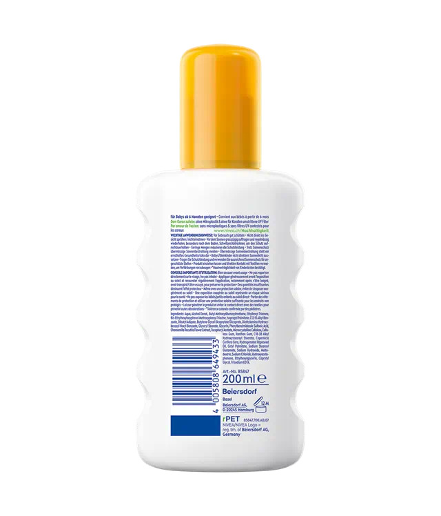 Nivea Babies & Kids Sensitive Protect Spray solare SPF 50+ 200ml