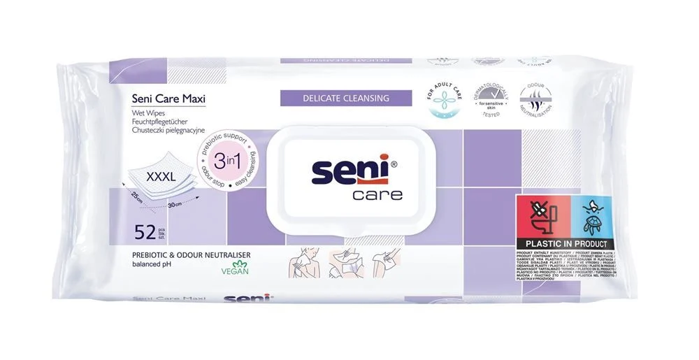 Seni Care salviette umidificate XXXL Maxi Btl 52 pezzi