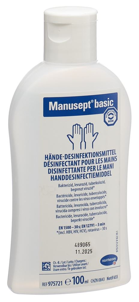 MANUSEPT disinfettante di base per le mani Fl 100ml