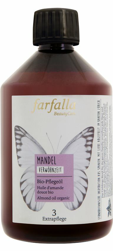 FARFALLA Olio di mandorle biologico 500ml
