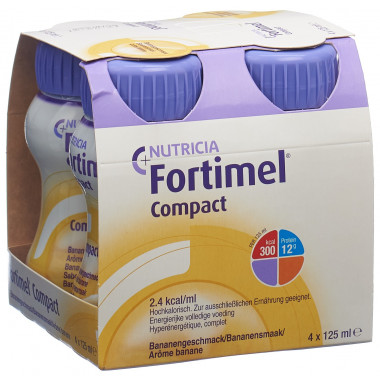 Fortimel Compact Banane 4 x 125ml