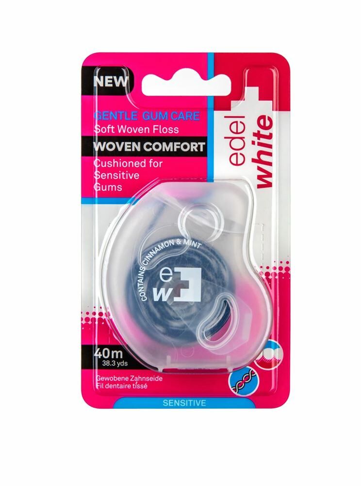 EDEL+WHITE Filo interdentale morbido 40m EW-WF40 Cannella