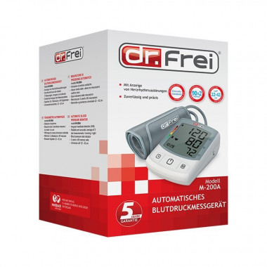Misuratore di pressione del braccio superiore Dr Frei M-200A bracciale digitale 22-42cm