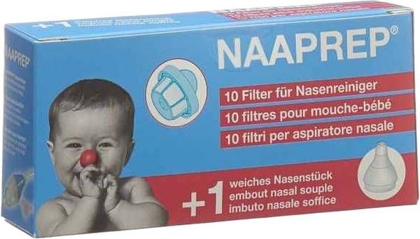 NAAPREP filtro per lavaggi nasali (nuovo) 10 pezzi
