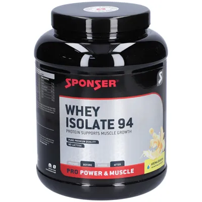SPONSER® Isolato di siero di latte 94 Banana Ds 850g