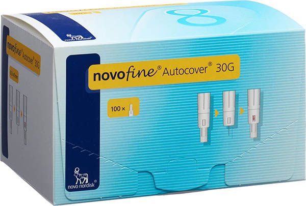 Ago da iniezione Novofine Autocover 30G 8mm 100 pezzi