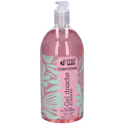 MKL Green Nature Gel doccia ai fiori di ciliegio biologico 1000 ml