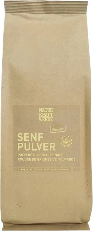 NaturKraftWerke Polvere di senape Demeter 1 kg