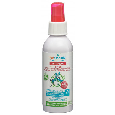 Puressentiel spray di difesa anti-puntura per pelli sensibili 100ml
