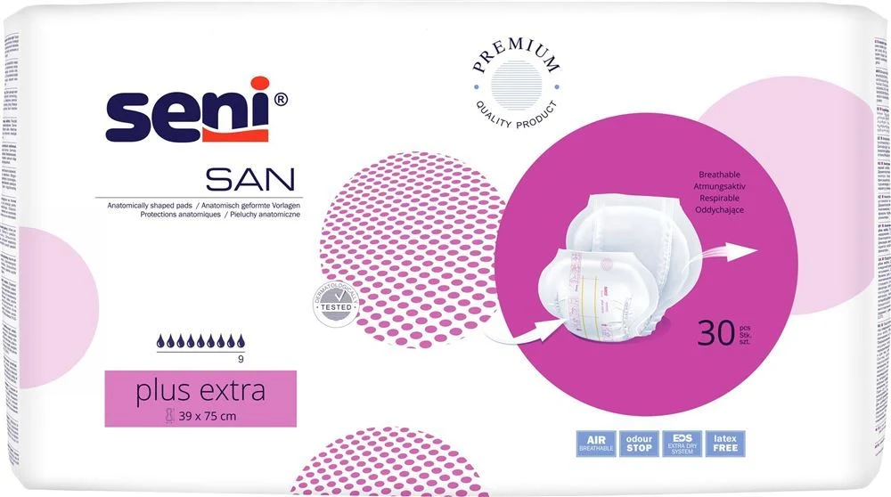 Seni San Plus Extra Btl 30 pezzi
