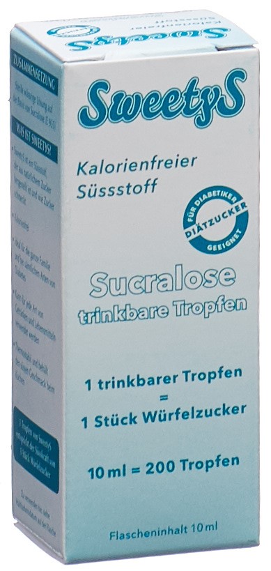 GOODNESS SweetyS Edulcorante al sucralosio flacone contagocce 10ml
