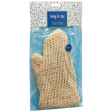 Guanto da massaggio Herba in sisal fine