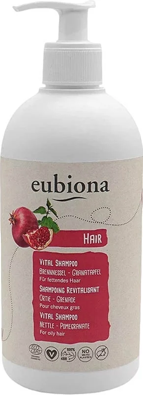 Eubiona Shampoo Capelli Ortica Vitale Melograno Biologico Ref 500 ml