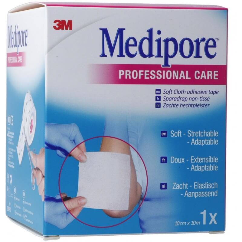 Velo di fissaggio 3M Medipore 10cmx10m rotolo di fodera