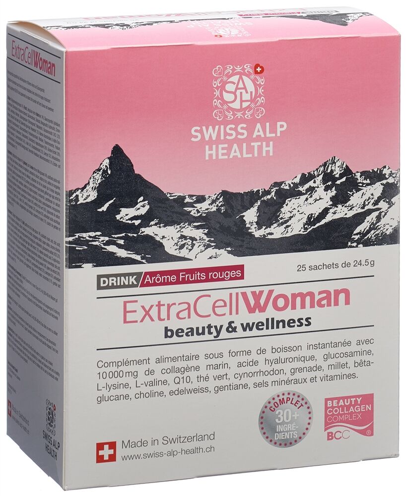 EXTRA CELL Donna Bevanda bellezza e benessere con collagene di pesce 20 pezzi