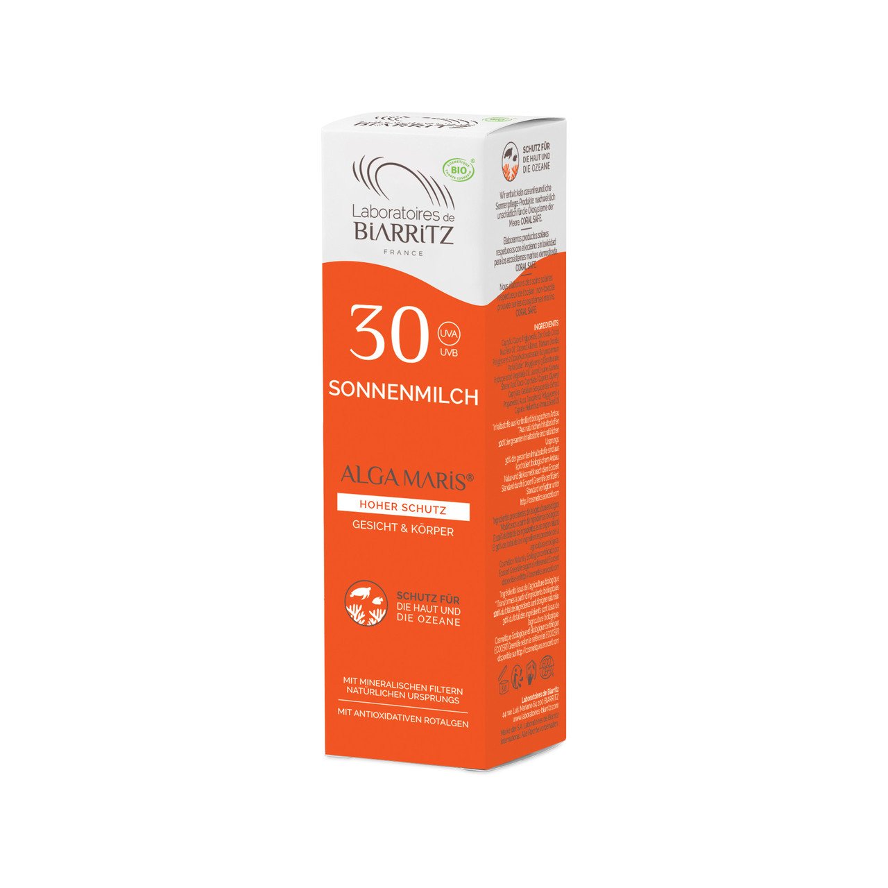Laboratoires de Biarritz Latte solare SPF30 Dispenser 100ml