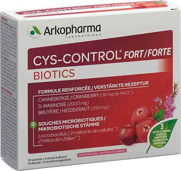 Cys-Control Forte Biotics Btl 15 pezzi