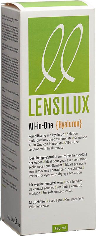 LENSILUX All-in-One Hyaluron +Half (nuovo) 360ml