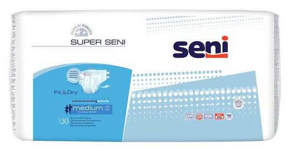 SUPER SENI Windelhosen M 30 Stück