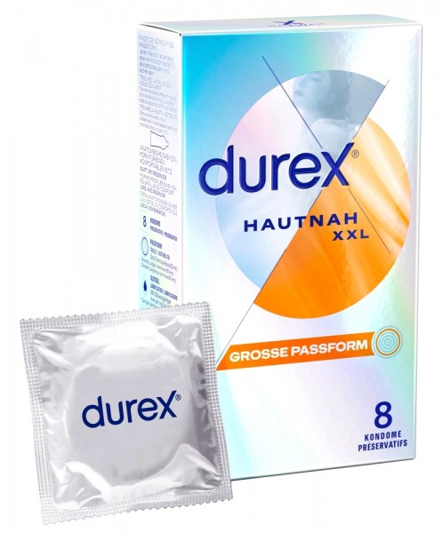 Durex Hautnah XXL Präservativ 8 Stück