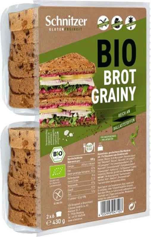 Schnitzer Pane biologico e pane tostato granuloso 430g