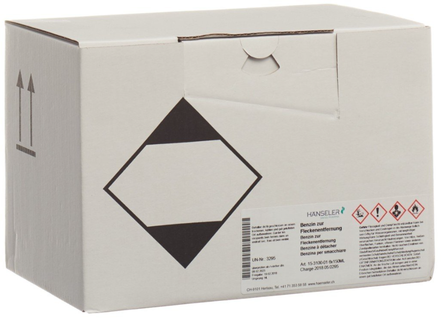 Benzina Top Ten per la rimozione delle macchie 6 x 150 ml