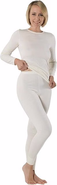 Eusana Therm Donna Corpetto lungo taglia L Ivoire