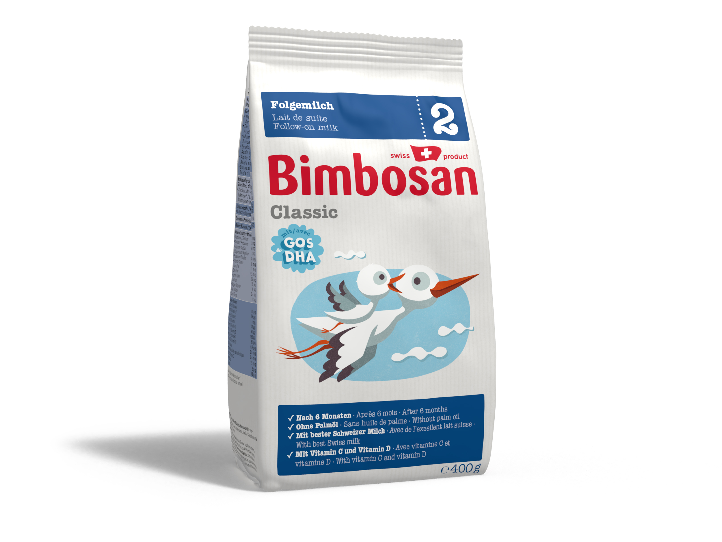 BIMBOSAN Classic 2 Folgemilch refill 400g