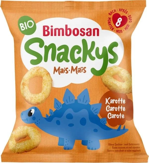BIMBOSAN Verdure Snacky biologiche 8 x 20 g