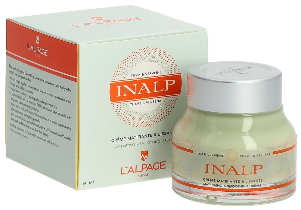 L'ALPAGE Crema Inalp opacizzante e levigante 50ml