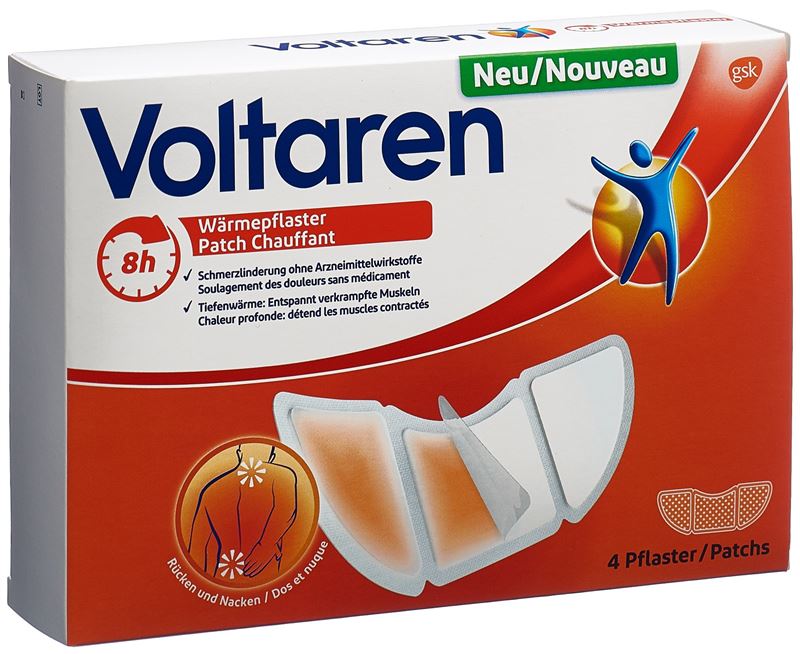 Cerotti termici Voltaren 4 pezzi