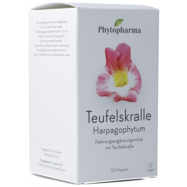Phytopharma Artiglio del Diavolo Harpagophytum Capsule 120 Capsule