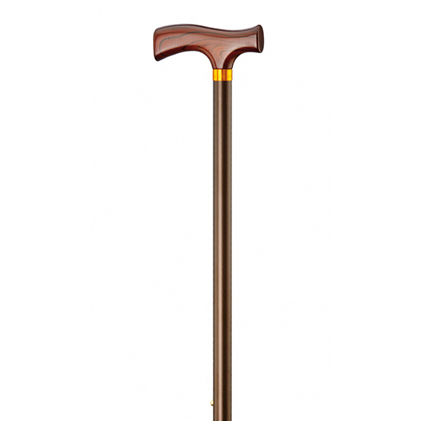Bastone da passeggio GASTROCK con impugnatura Fritz in bronzo