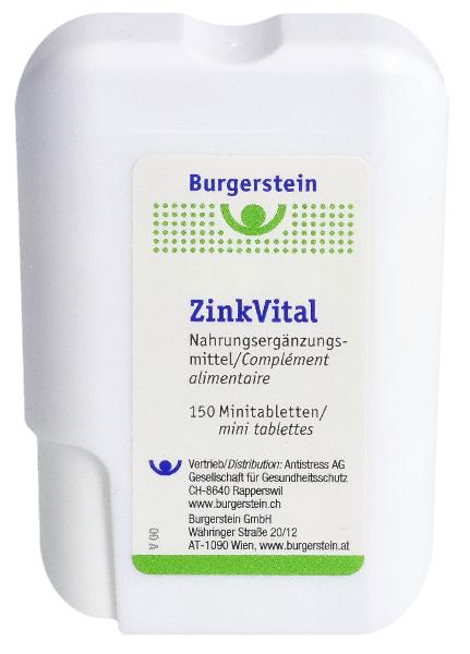 BURGERSTEIN Zinco Vitale Compresse 14mg 100 pezzi