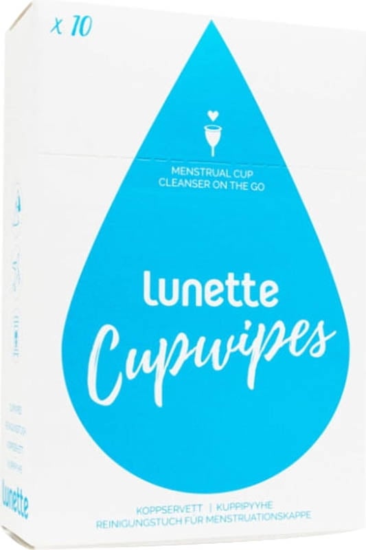 LUNETTE Salviette Cupwipe 10 pezzi