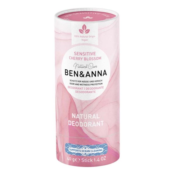 Ben & Anna Sensitive Deo Stick Fiori di Ciliegio 40g