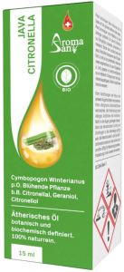 Aromasan Java Citronella olio essenziale in confezione bio 15ml
