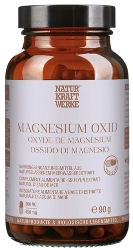 NaturKraftWerke Ossido di magnesio Vegicaps 200 capsule