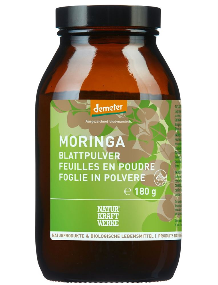 NATURKRAFTWERKE Moringa in polvere Demeter 180g