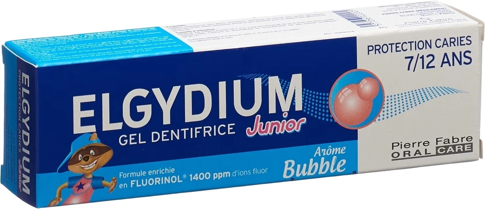 ELGYDIUM KS Junior 7-12 J Dentifricio Bubble Gum 50 ml