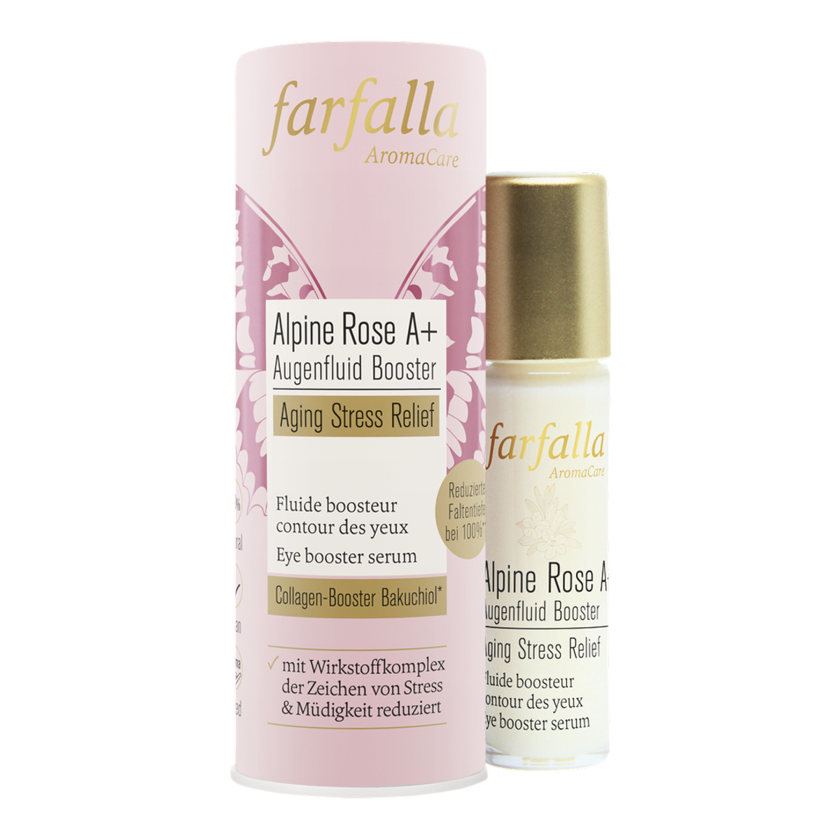 FARFALLA Rosa alpina A+ Fluido occhi Fl 10ml