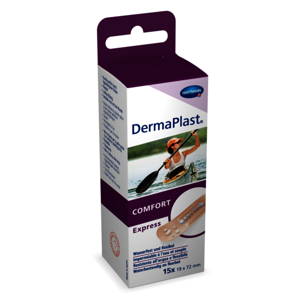 DermaPlast® COMFORT Express Strips 19x72mm 15 pezzi