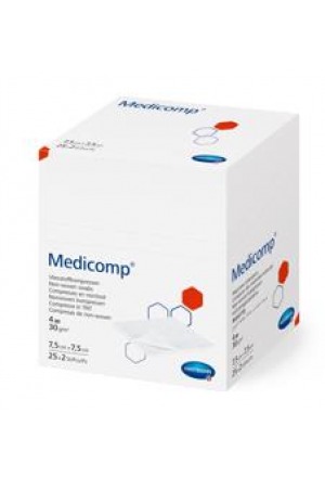 Medicomp 4 pieghe S30 5x5cm sterile 25 x 2 pezzi