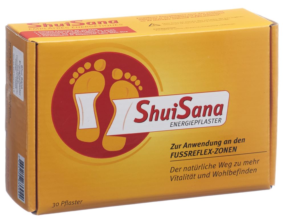 Piniol Shui Sana Asia Cerotti energetici vitali 30 pezzi