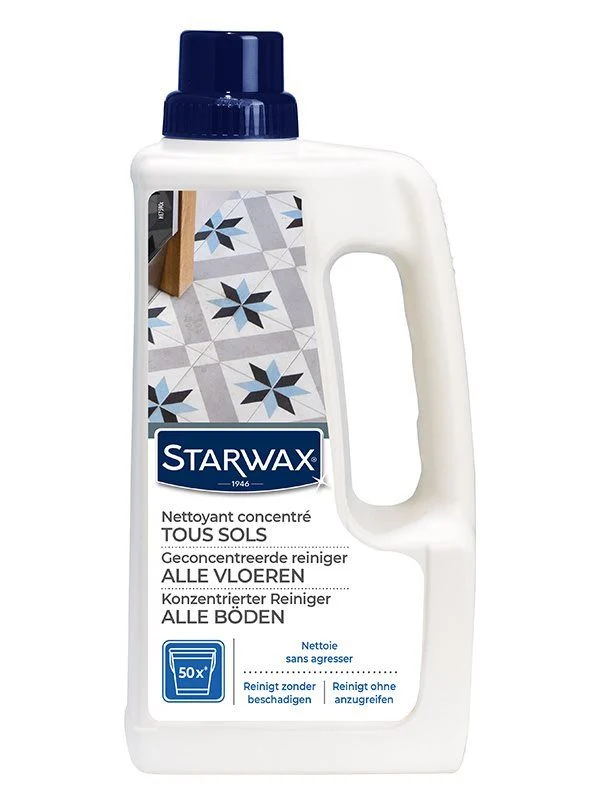 Starwax detergente concentrato per tutti i pavimenti Fl 1lt